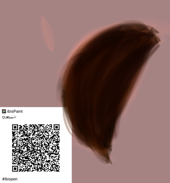 QR code hair! - ibisPaint