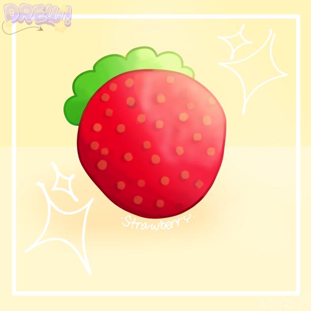 •Strawberry Practice🍓•