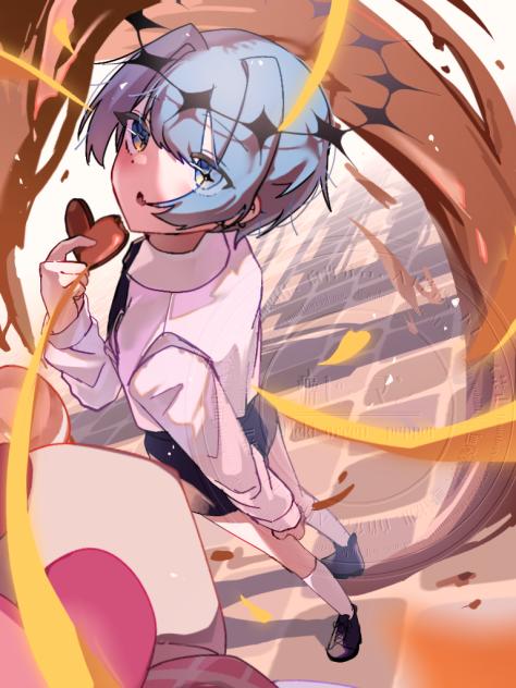 甘い香りと共に