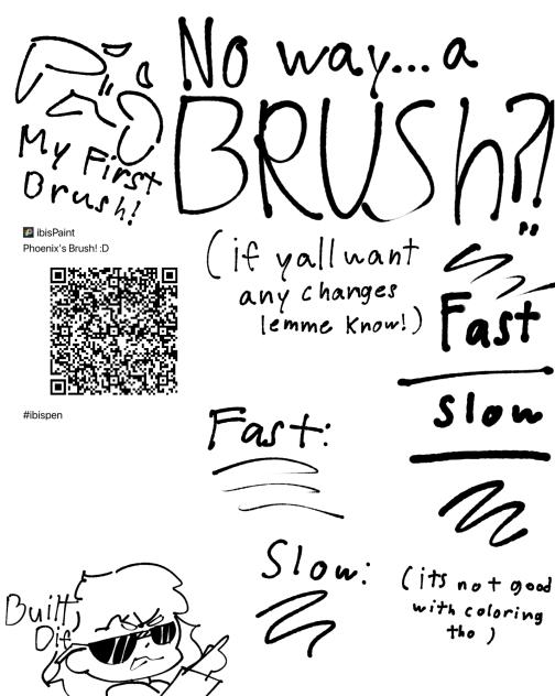 MY FIRST EVER BRUSH!!