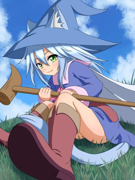 魔女っ娘レンちゃん