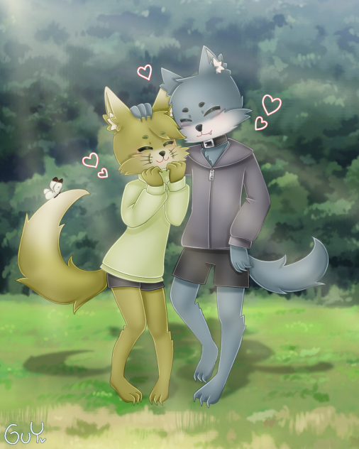 🦊❤🐺