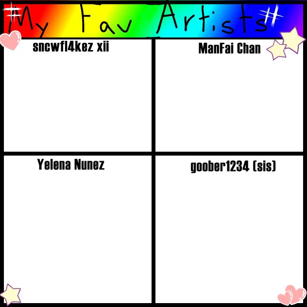Astro_Novalite's fav artists collab!