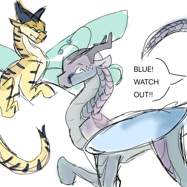 Wings of fire BLUE!! What if 4