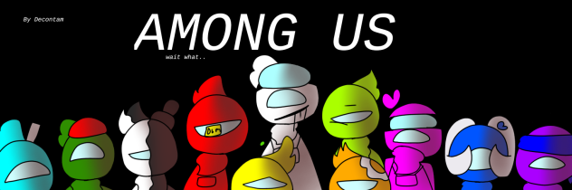 Among us wait what banner