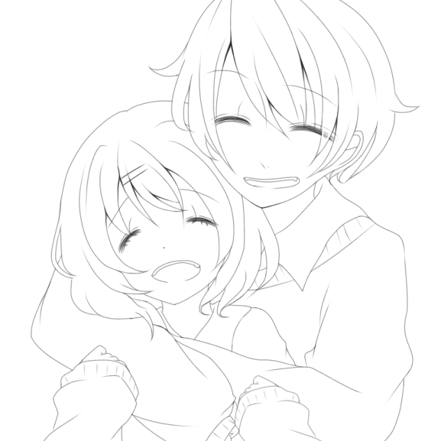 創作　線画