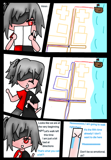 Just bad at directions…