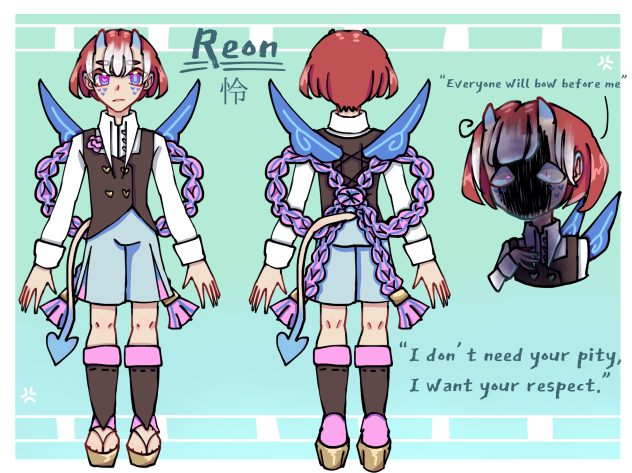 Reon reference sheet 怜