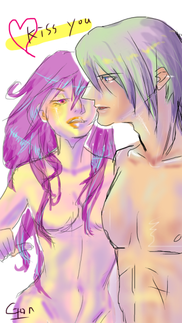 Kiss。キスのおねだり