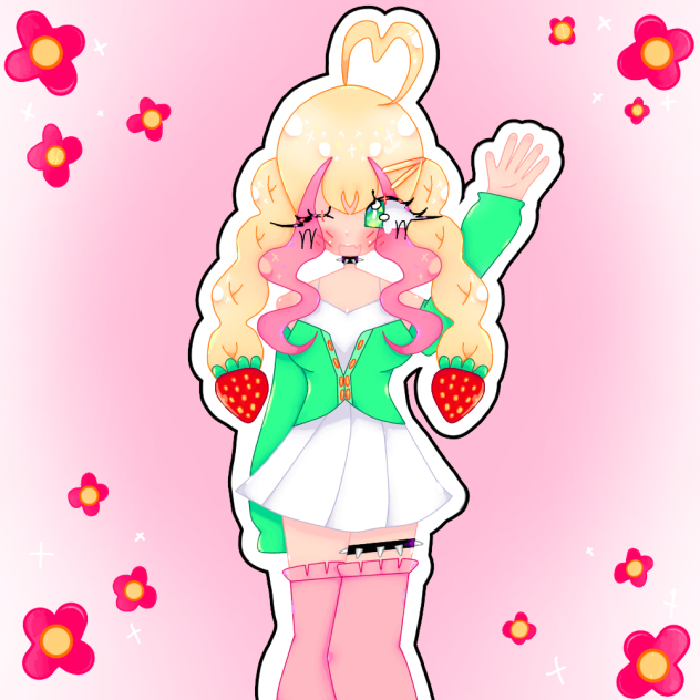 Strawberry braids