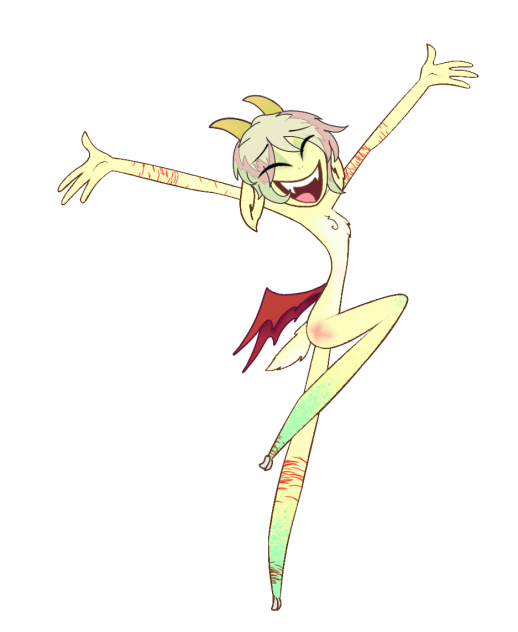 goat demon(without clothes)
