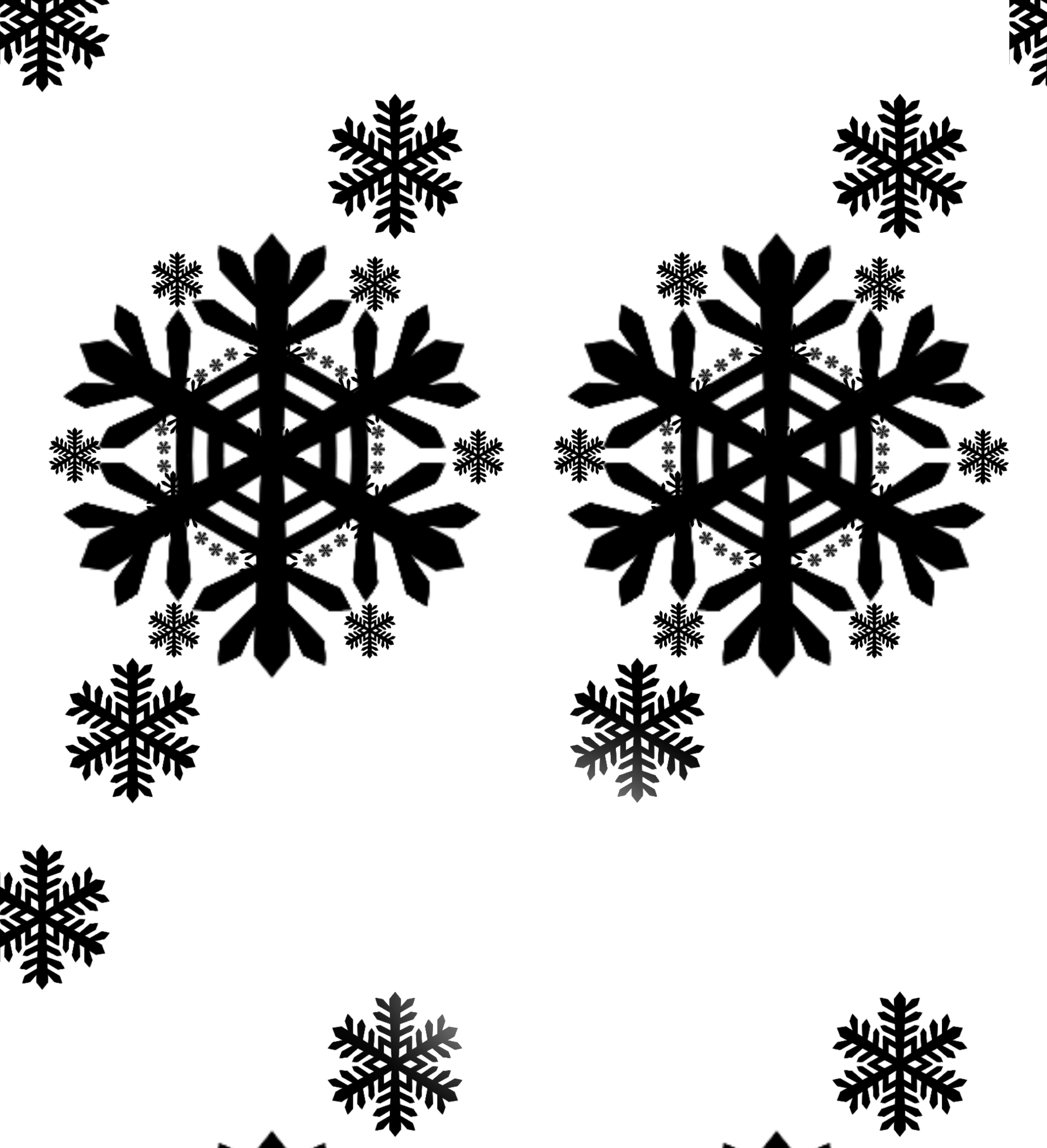 b&w snow - ibisPaint