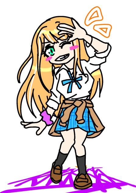 【学マス】紫雲清夏【落書き】