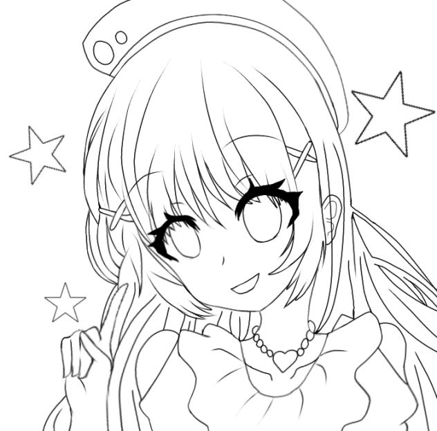 出演者⭐ (ぬりえ)