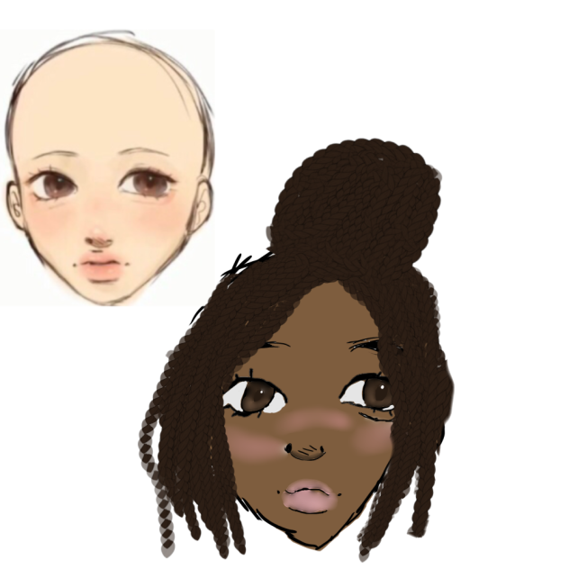 I tried the jelly art style