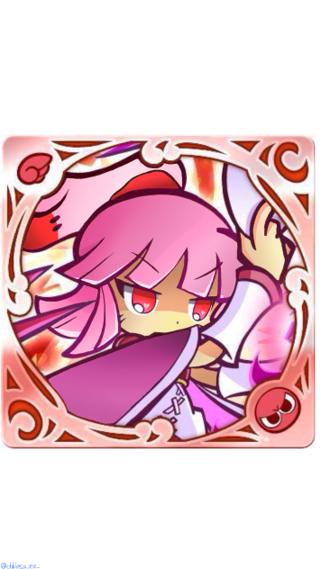 ぷよクエ風ちびうさ(自画像w)