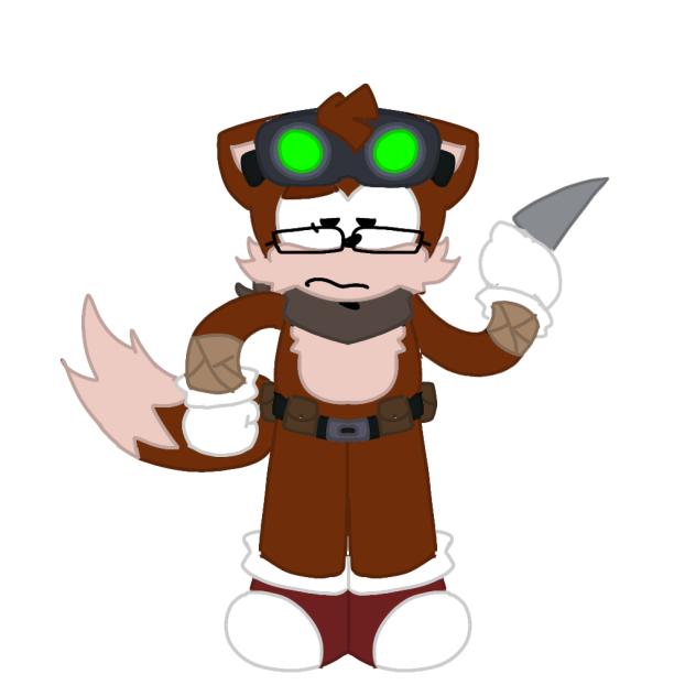 su tart but like starved eggman au tails