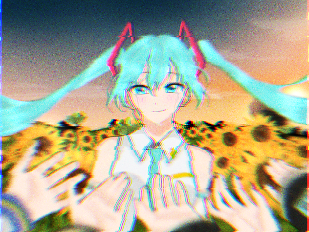 miku collab with @kingyoame0528!