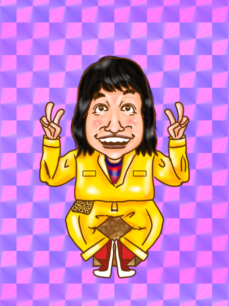 似顔絵 香取慎吾　舎人真一