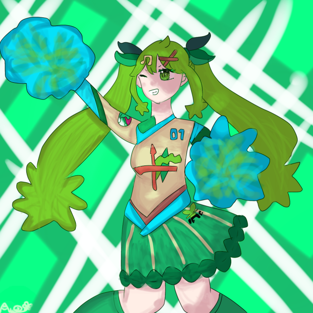 草ミクちゃん❗️