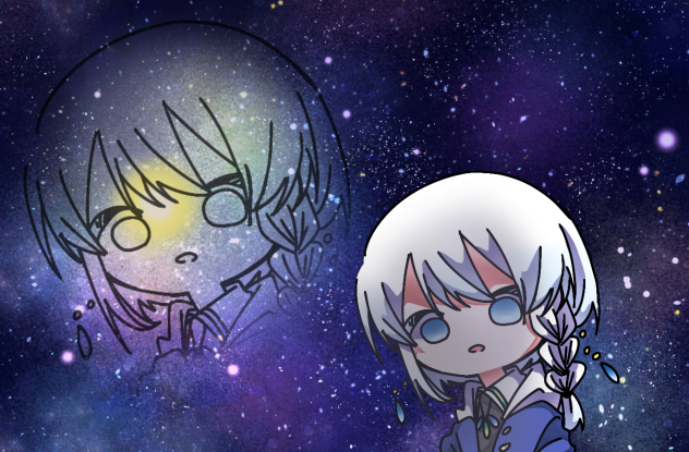 うちの代理で宇宙猫