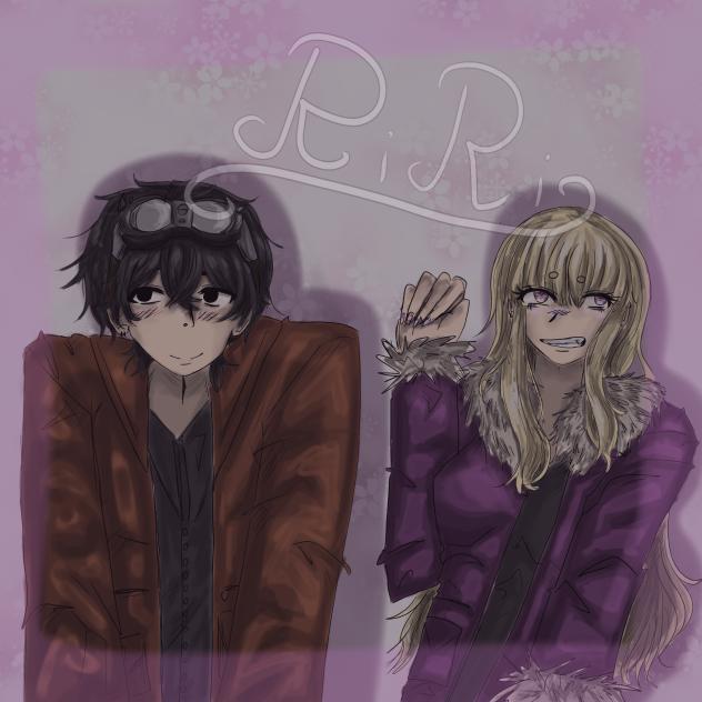 two guys - ibisPaint