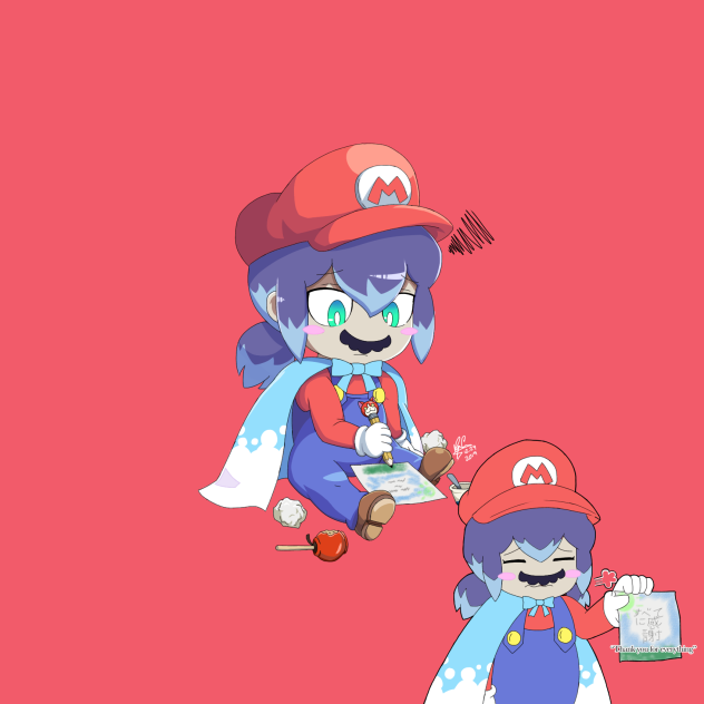 Frostina as Mario (tribute)