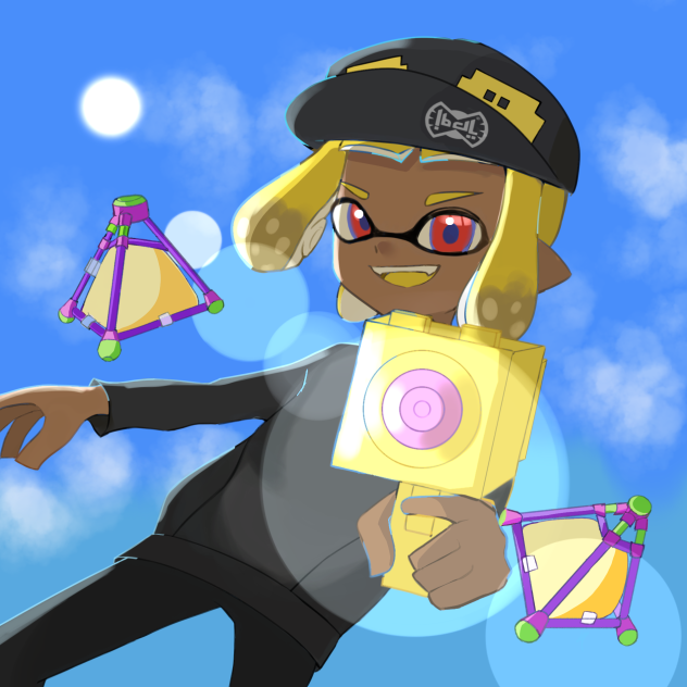 フライドチキン🍗🦑