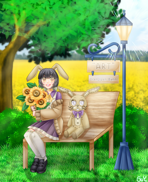 🐰Fanart @Orenjipen Bunni🐰