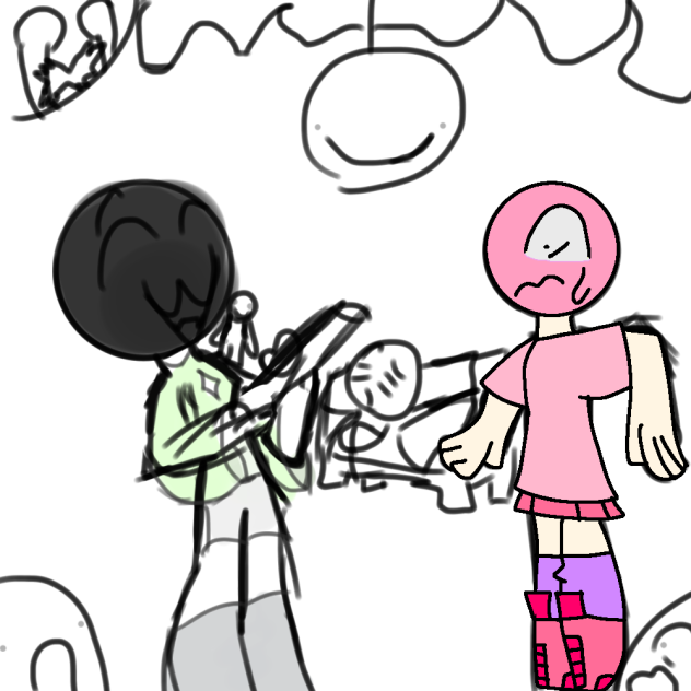 my oc is just wearing a mask ö