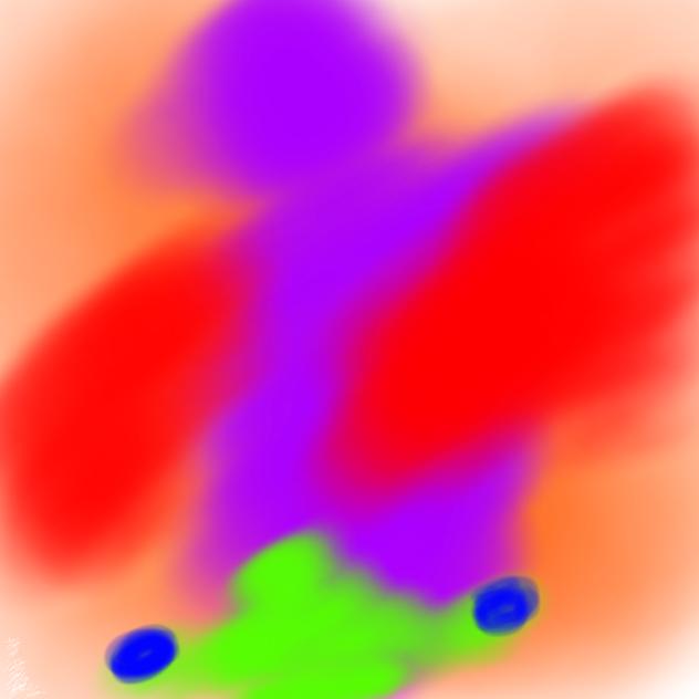 巨大な敵に向かう