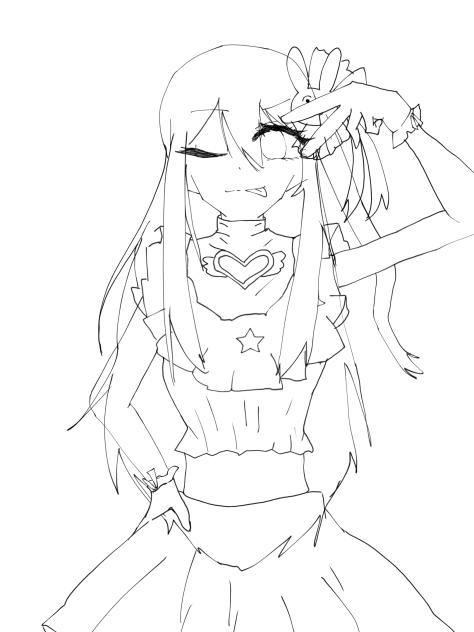 昔作った塗り絵☆