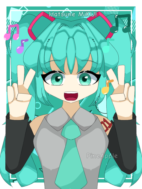 Hatsune Miku -!