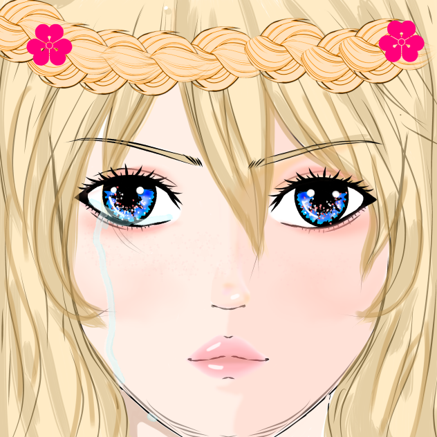 (фанарт Слезы) - ibisPaint