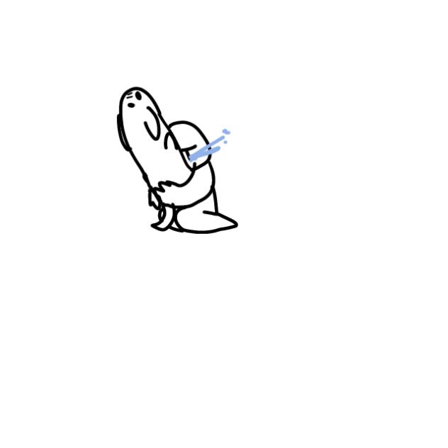 推しのグッズが欲しくて悶え苦しむ様子