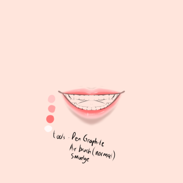 how to coloring lips