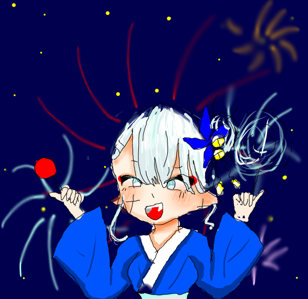 今年の夏の花火大会🎆