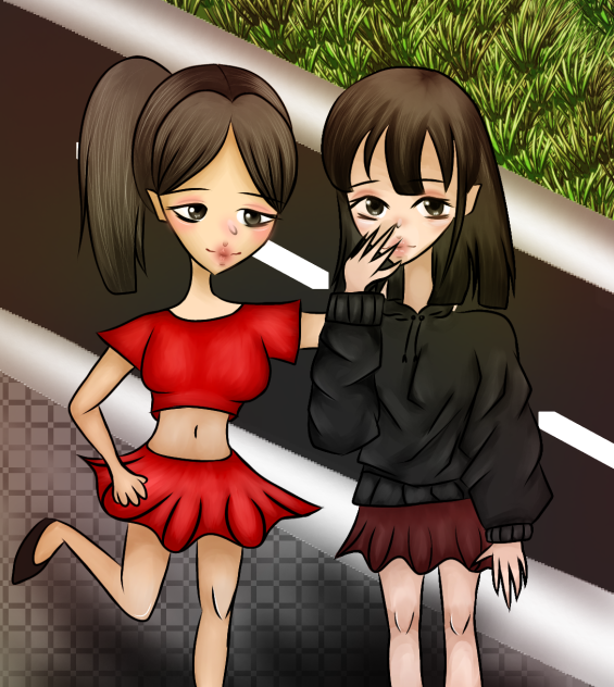 why did I draw this 😭💀 - ibisPaint