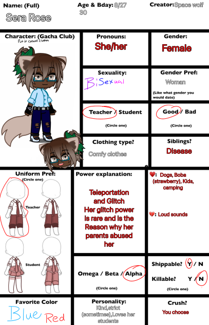 Character for Three is a crowd