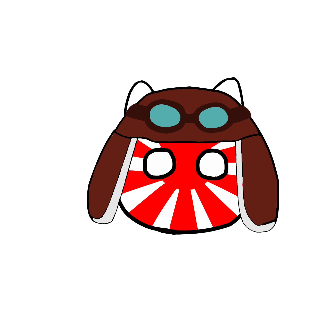 ポーランドボール 大日本帝国 Ibispaint