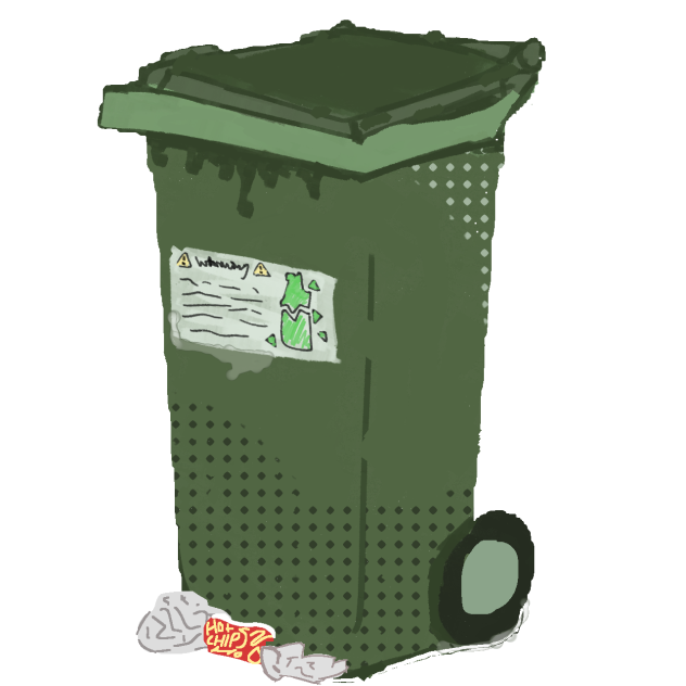 trash bin