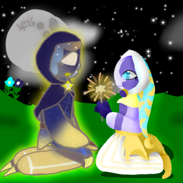 Lunar x Gemini ibisPaint
