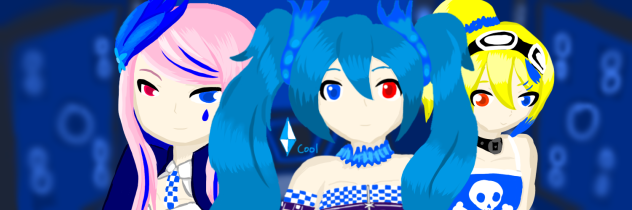 Project diva X Cool Medley trio - ibisPaint