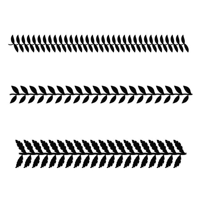 IBM4624 Plants Ornaments or laces