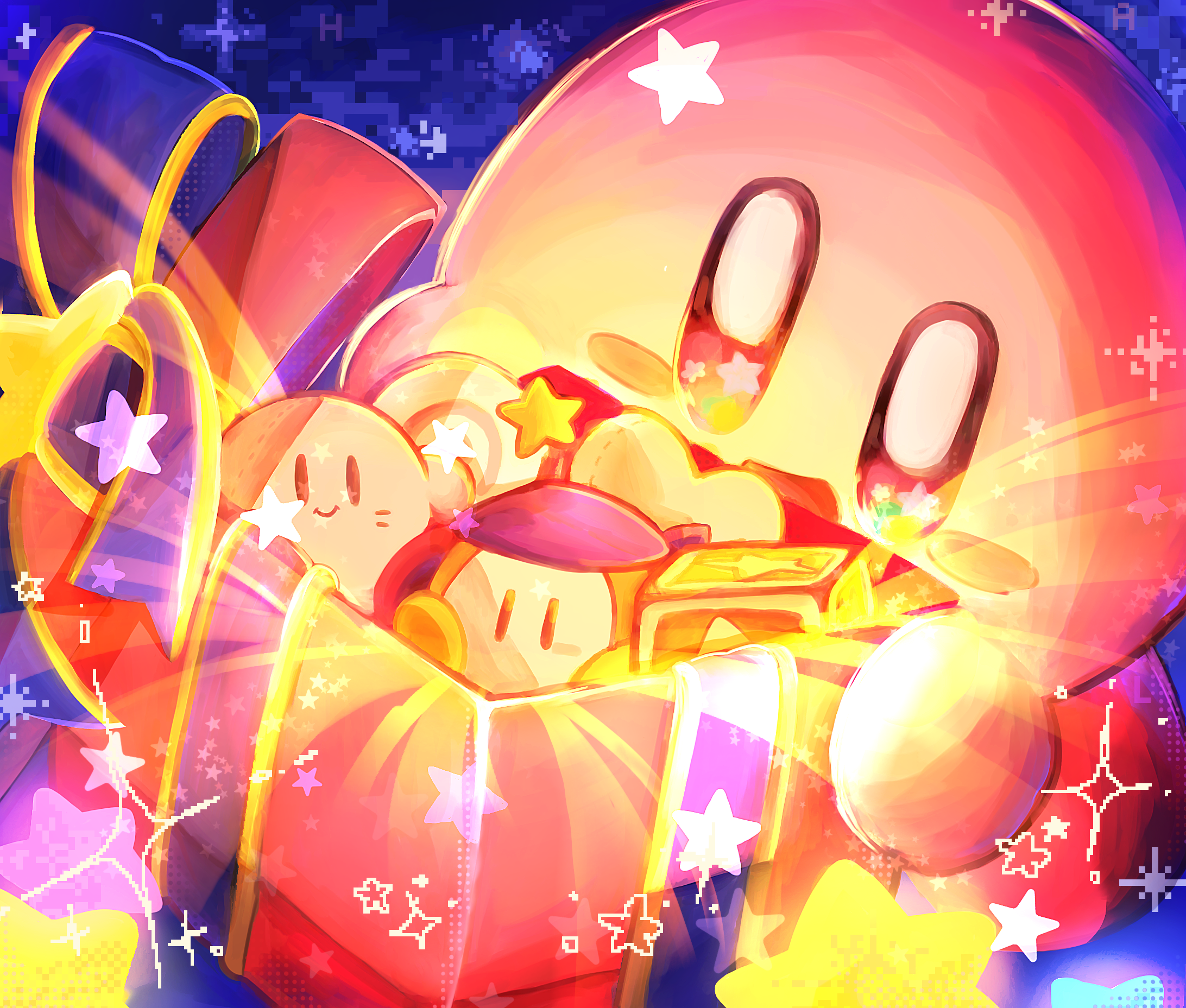 カービィ 星のカービィ 33周年 - ibisPaint