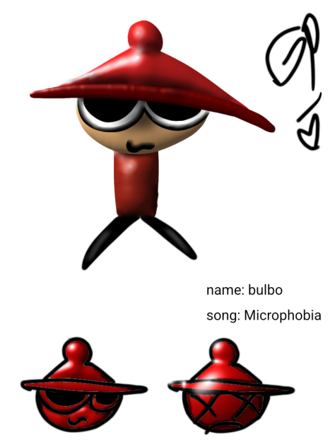 Bulbo, a fan made Dave and Bambi char