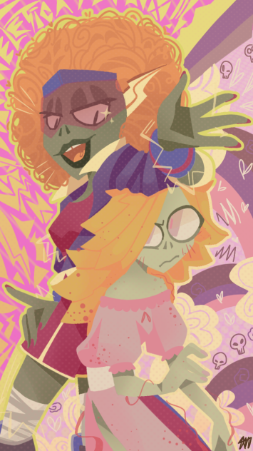 As patinadoras l Plantsvszombies