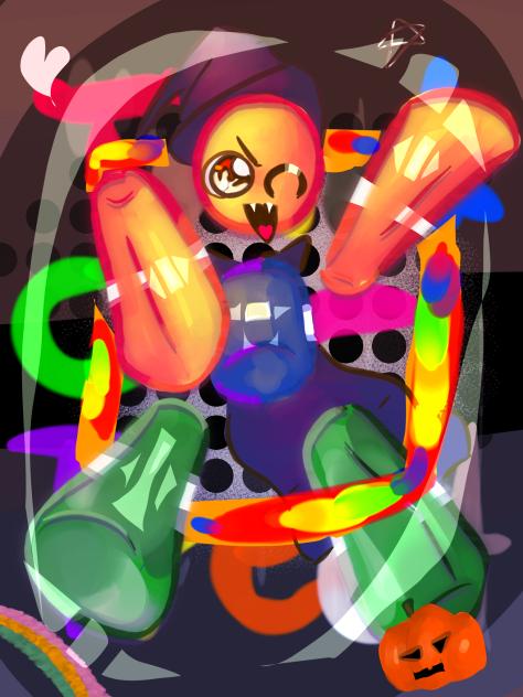 happy late trick or treat from noobie =3