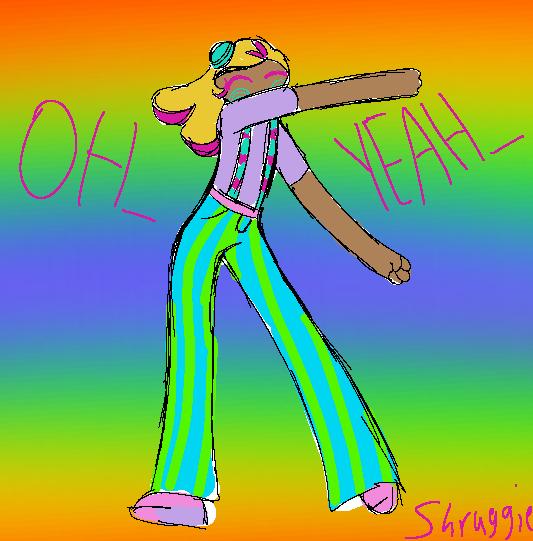 mooching off my old art