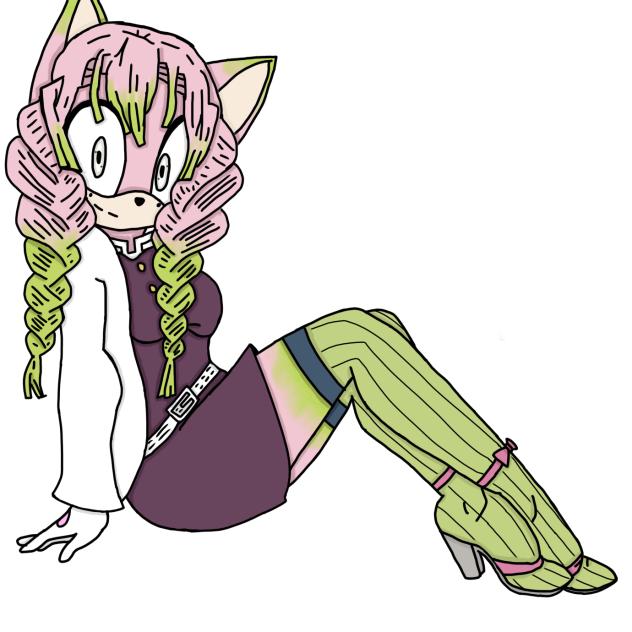 Mitsuri Kanroji, Sonic AU!!!